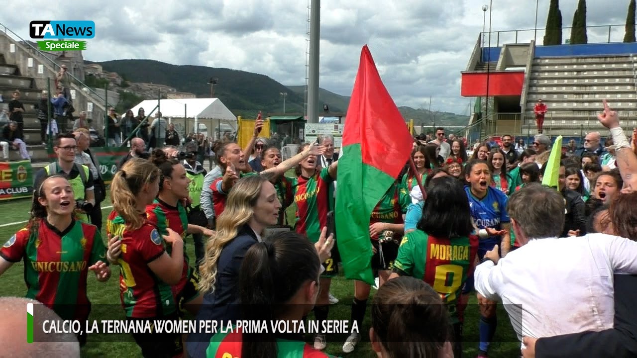 Calcio, la Ternana Women per la prima volta in serie A