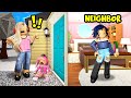 MEAN Neighbor Kicked Out Baby! I Had To Save Her! (Roblox Bloxburg Story)