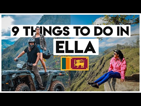 Things To Do In Ella | Sri Lanka | Travel With Wife