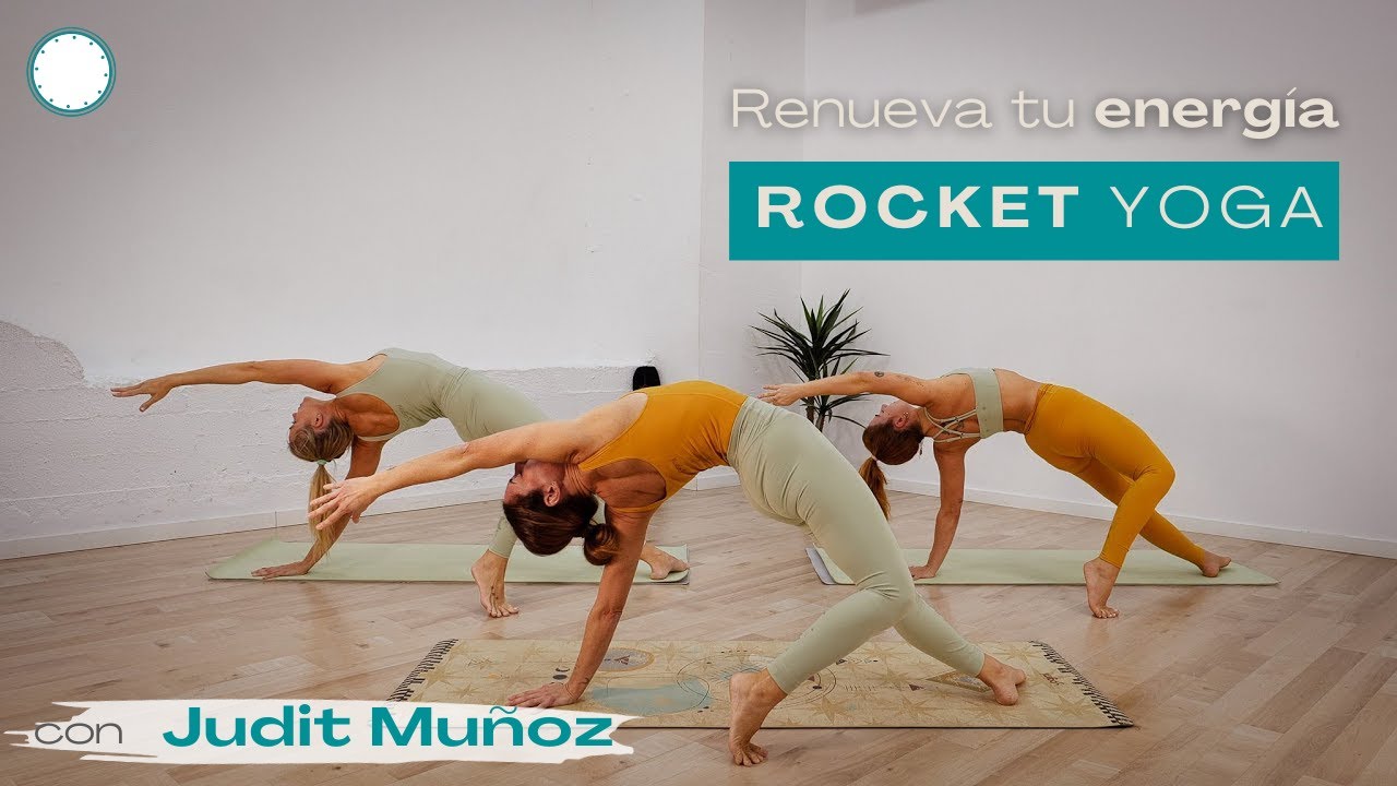 Rocket Yoga “Renueva tu energía” con Judit Muñoz