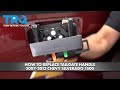 How to Replace Tailgate Handle 2007-2013 Chevy Silverado 1500