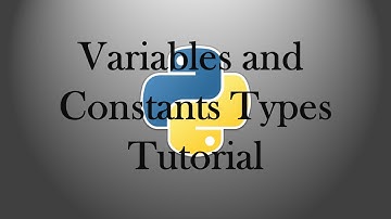 Variables and Constants Types Tutorial