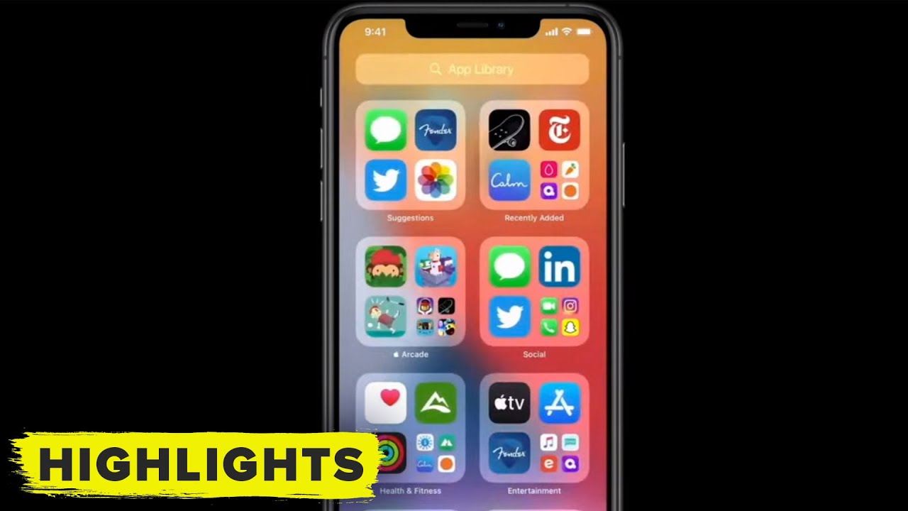 App Drawer Furs Iphone So Funktioniert Die App Library In Ios14