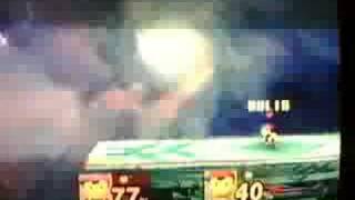 SSBB- Most epic brawl kill ever!!
