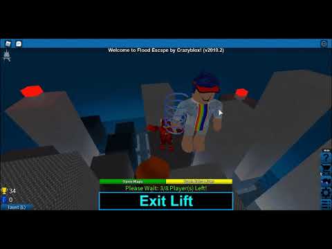 Roblox Flood Escape Easy Mode Youtube - roblox bigbst4tz2 flood escape