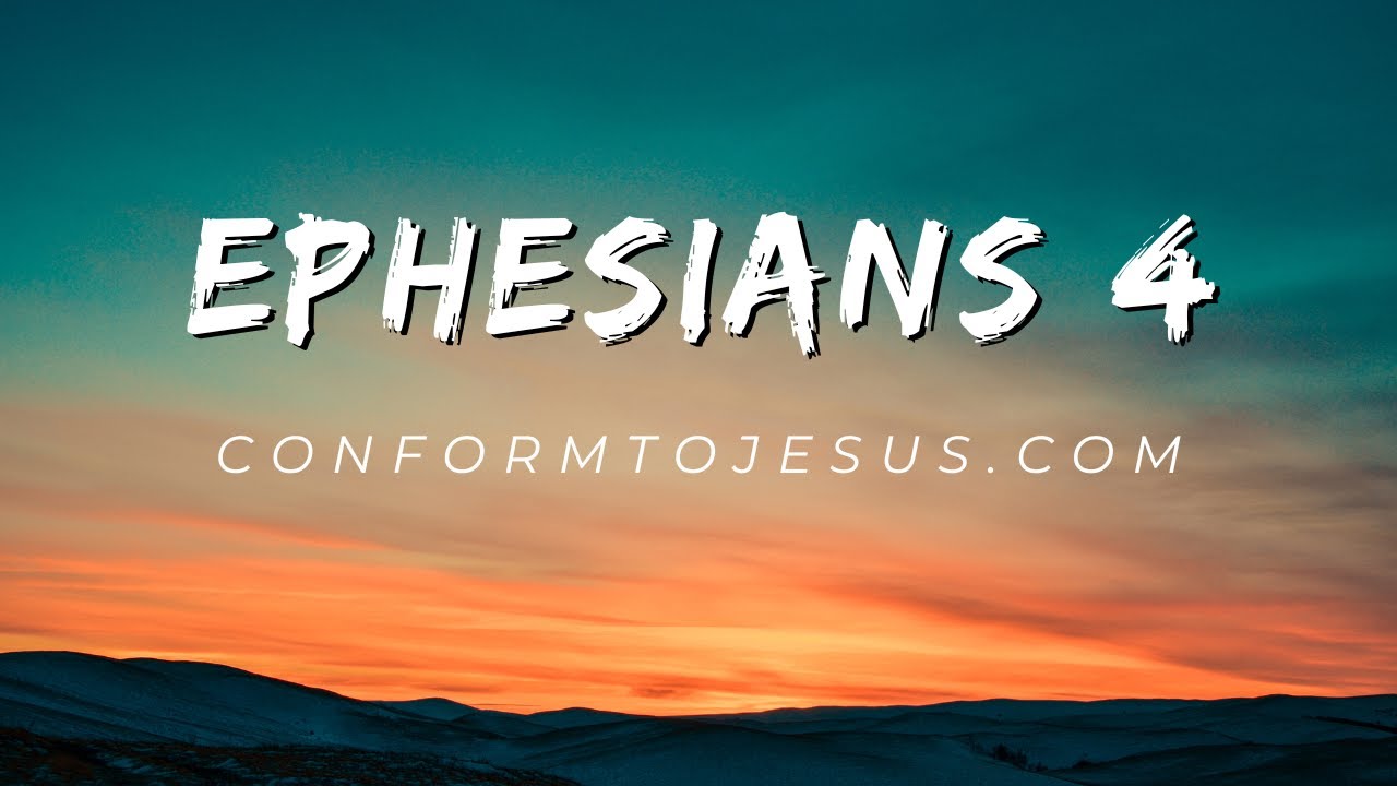 Ephesians 4 a modern bible commentary youtube