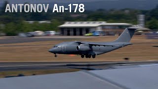 Antonovs An-178 Shows Off Its Maneuverability At Farnborough Airshow Aintv Express
