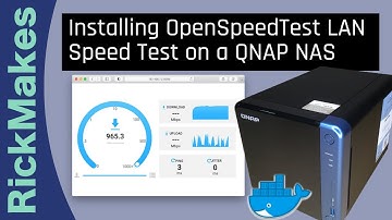 Installing OpenSpeedTest LAN Speed Test on a QNAP NAS