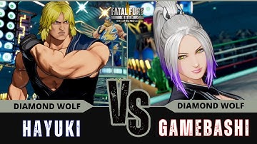 FF:CotW 🐺 HAYUKI (Ken Masters) vs GAMEBASHI (Mai Shiranui)⭐Replay Match - FATAL FURY: CotW - 10/25