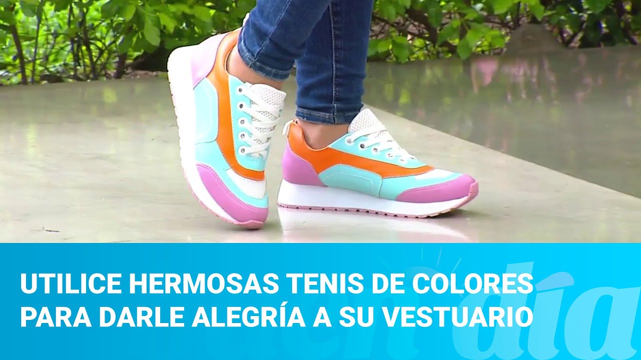 Zapatos en colores llamativos - YouTube