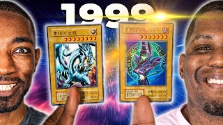 Dueling with ORIGINAL 1999 Yu-Gi-Oh Cards! Yugi vs Kaiba Starter Decks!