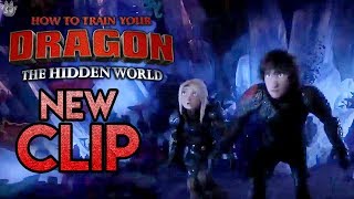 Hiccup Astrid In The Hidden World New Clip How To Train Your Dragon