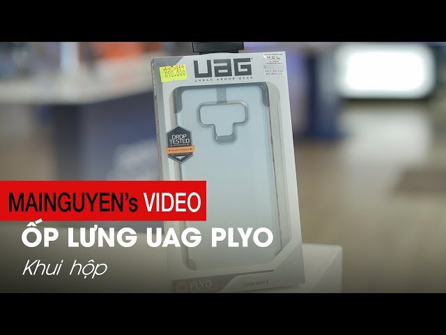 Khui hộp ốp lưng UAG Plyo cho Galaxy Note9 - www.mainguyen.vn