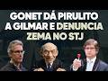 ZEMA DENUNCIADO por calúnia com fantoche de Gilmar