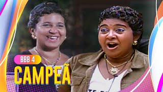 CIDA BEATS THIAGO AND BECOMES THE FIRST WOMAN TO WIN BBB! | BIG BROTHER BRASIL 4