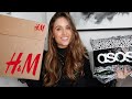 H&M AND ASOS TRY ON HAUL | Kate Hutchins