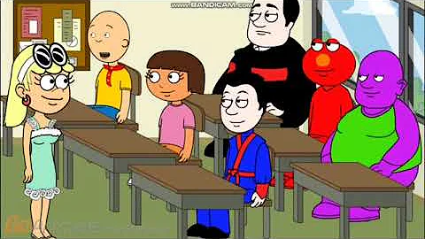Caillou, Dora, Thomas, Barney, And Elmo Sings The ...
