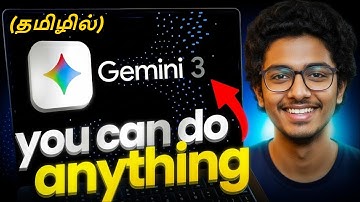 Google Gemini 3 Pro Complete Tutorial in Tamil | Google Gemini 3 Pro in Tamil |  gemini 3 tamil
