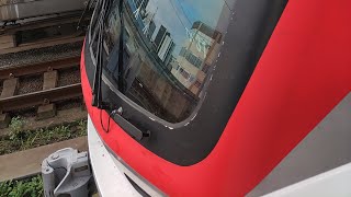 つくばエクスプレスTX-3000系TX-3181F 快速　流山おおたかの森駅発車