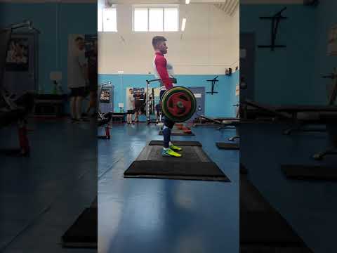 Deadlift 160 kg Становая тяга 160 кг