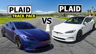 Tesla Plaid vs Track Package Plaid // THIS vs THAT