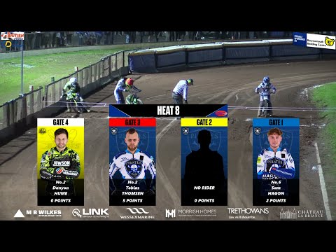 Heat 8 | Poole vs Berwick | Championship | POOLE PIRATES SPEEDWAY 2024