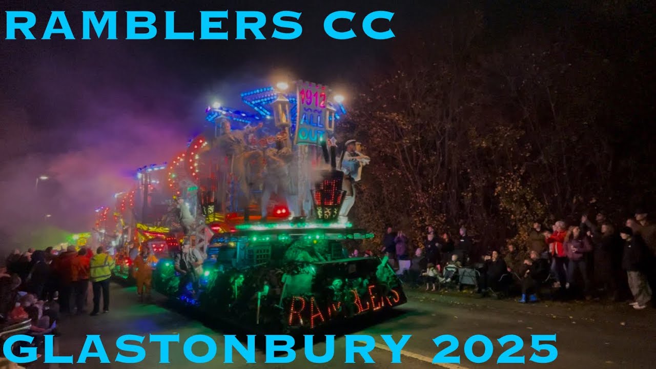 Ramblers CC at Glastonbury Carnival 2025 | 1912 ALL OUT