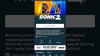 Sonic the Hedgehog 2 is now on ITVX. #sonicthehedgehog #sonicthehedgehog2 #itvx #sonic