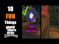 10 FUN Things You Didn't Know About in GTA San Andreas