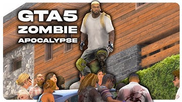I Turned GTA 5 into a Zombie Apocalypse & Tried to Survive for a Week || Part 1