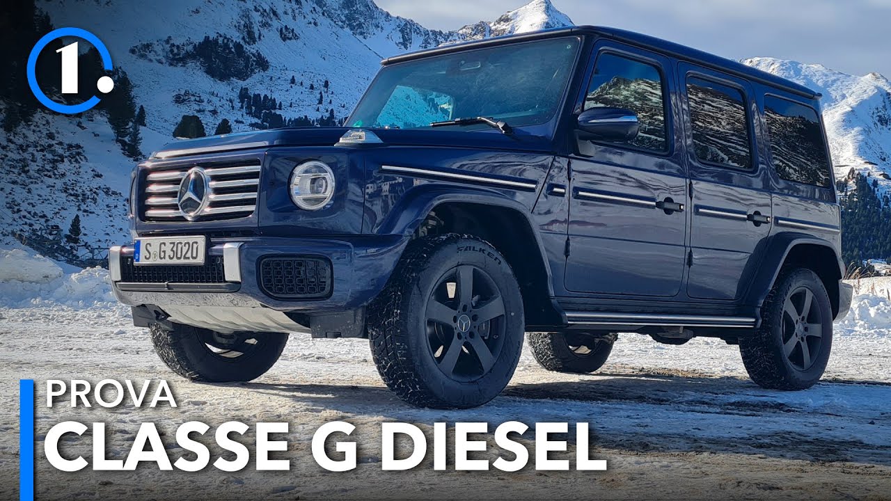 Col DIESEL da 367 CV è LEGGENDARIA 🇩🇪 Mercedes Classe G (2024) - YouTube