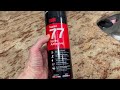 3m super 77 multipurpose permanent spray adhesive glue  honest review