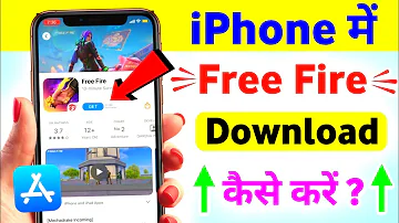 How To Download Free Fire In iPhone 💯 iPhone Me FreeFire Kaise Download Kare | FreeFire Download IOS