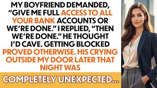 My Boyfriend Demanded, “Give Me Full Access To All Your Bank Accounts Or We’re Done.”...