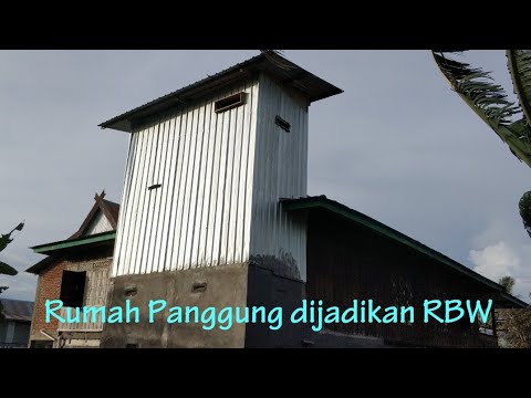 desain rumah walet sederhana dari kayu / konsep rumah