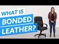 What is bonded leather? A Genuine Leather Alternative.