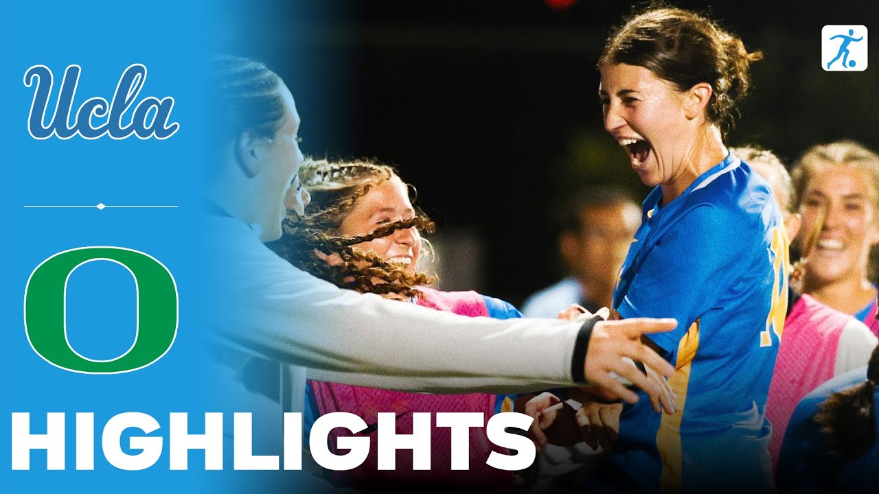 UCLA vs Oregon | NCAA College Women's Soccer | Highlights - September 13, 2025