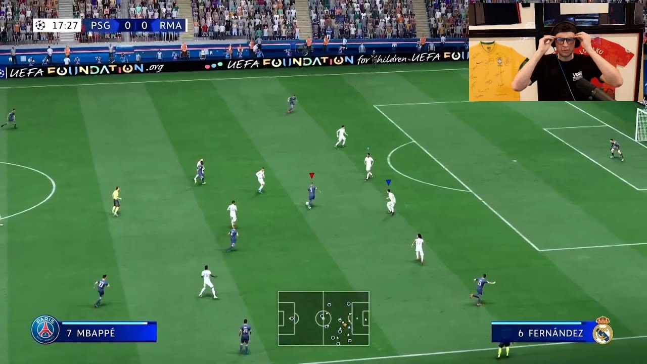 nick reacts to FIFA 22 "explosive sprint" (bridge)