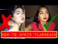 HOW TO AVOID FLASHBACK - MAKEUP ROUTINE || BROWN/INDIAN GIRL TIPS