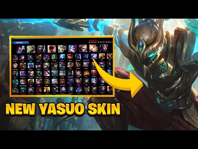 League Of Legends Account With Custom Skin