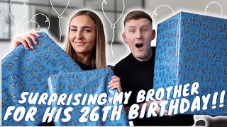 SURPRISING MY BROTHER ON HIS 26TH BIRTHDAY!