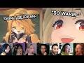 THROWBACK! STREAMERS REACT TO BURNICE VS PULCHRA | ZZZ 1.2 STORY REACTION