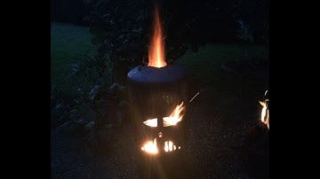 How to make a darth vader firepit