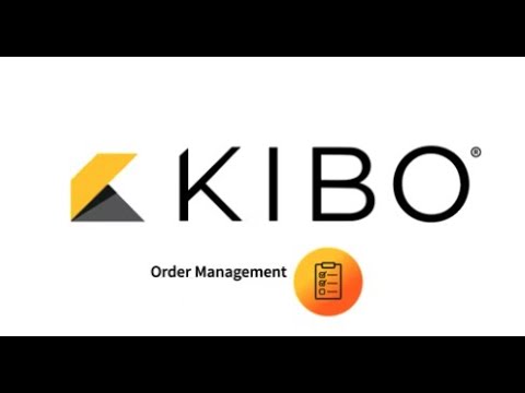 Introducing: Kibo Order Management