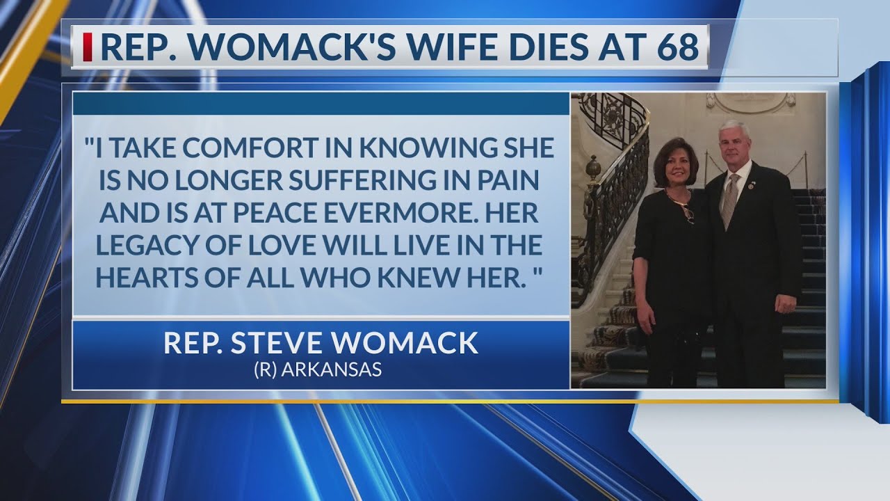 Arkansas Rep. Steve Womack’s wife dies at 68