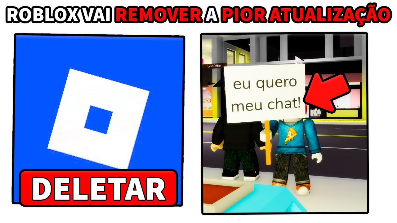 ROBLOX VAI REMOVER A PIOR ATUALIZAÇÃO DE TODAS?!