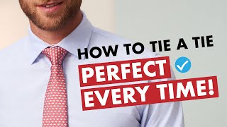 How to Tie a Tie - The Half Windsor Knot (Easy Method)