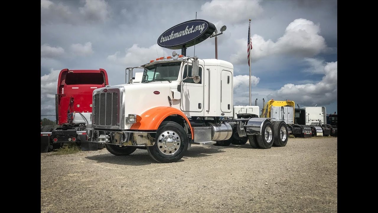 2009 Peterbilt 365 Tandem Axle Sleeper for sale YouTube
