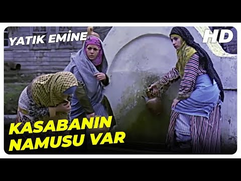 Yatık Emine - Emine'nin Kasabada Adı Çıktı! | Necla Nazır Eski Türk Filmi
