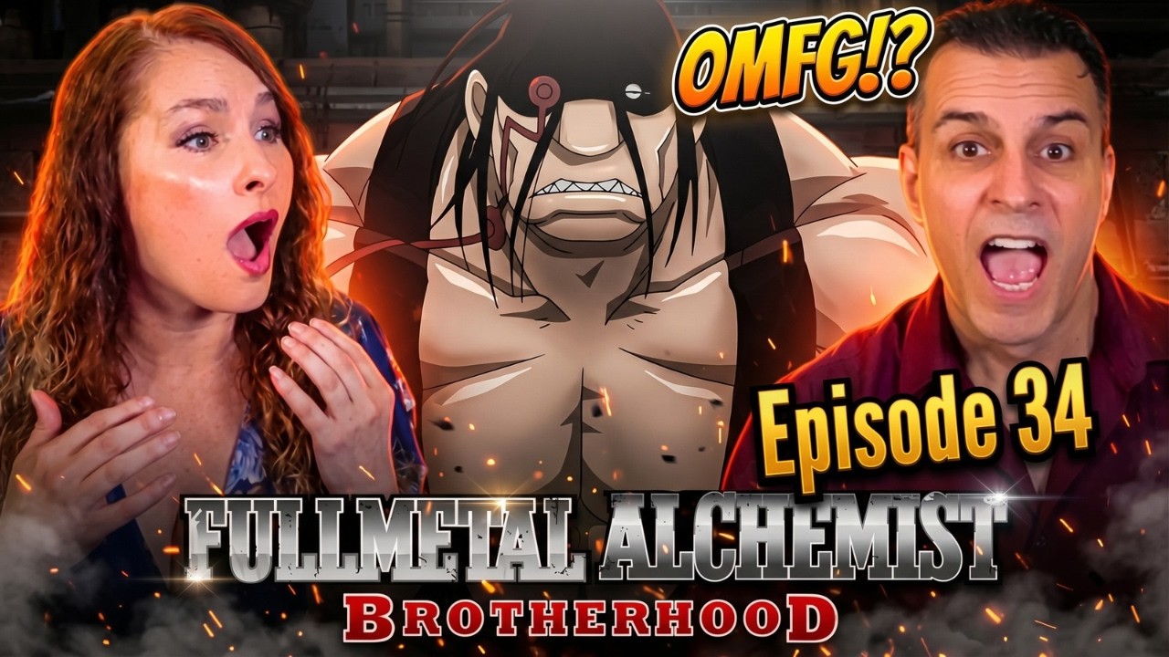 SLoth Attacks Fort Briggs! 😱 | Fullmetal Alchemist: Brotherhood Ep 34 Reaction